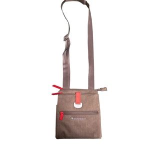 Sherpani crossbody canvas women’s purse lots of zipper pockets and room NWOT